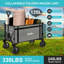 Chariot de chariot pliable avec roues tout-terrain-115214149