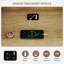 Dressing Table with Motion Sensor 3-colour lighting, Charging Socket and Stool-1779500917