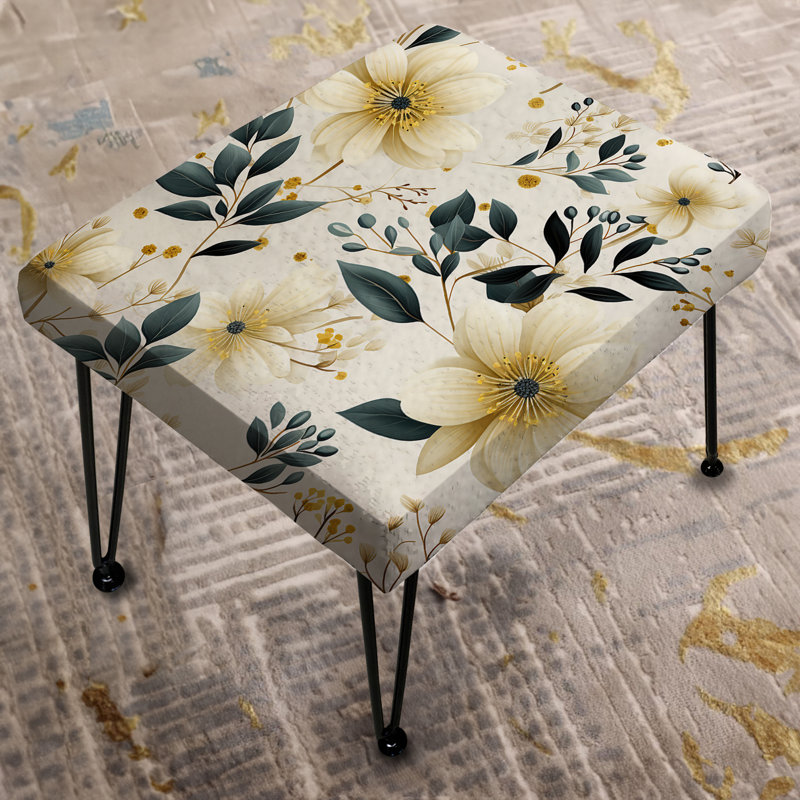 Repose-pieds Floral Vine Delight Serenity