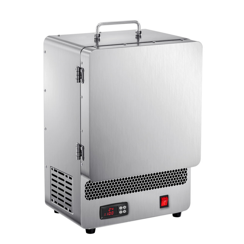 Four de table électrique 1500W, four de fusion en acier inoxydable avec contrôleur programmable, température maximale de 2192 ° F pour la coulée du métal, la cuisson de l'argile et la fabrication de bijoux