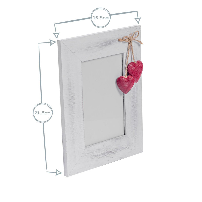 Wood Picture Frame, Red