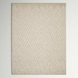 Zoe Abstract Tufted Wool Grey/Ivory Area Rug