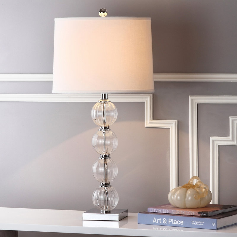 Zane Table Lamp, White