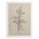Croquis rétro C - reproduction de toile seulement - non encadrée