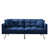 Velours bleu marine est en rupture de stock