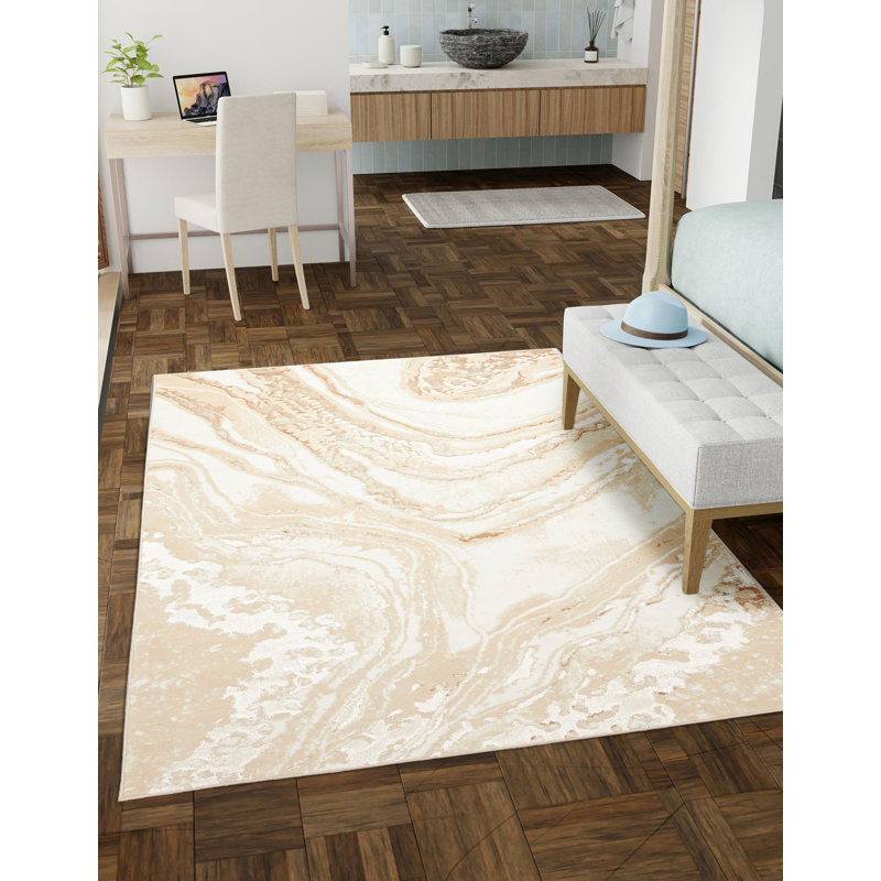 Dove Ivory Rug 5'0" x 8'0", Rectangle 5' x 8'