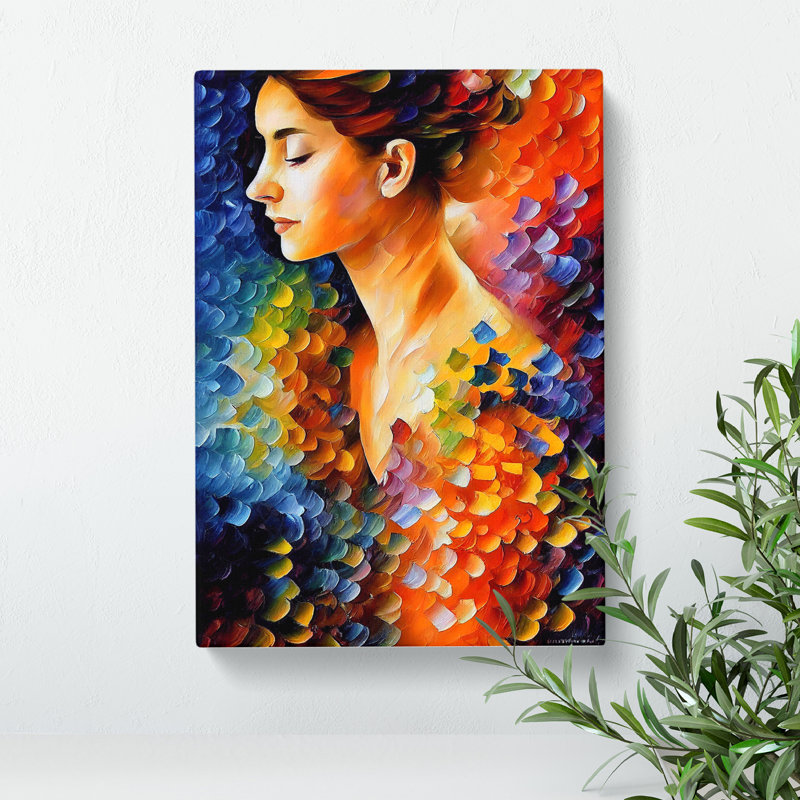 Portrait Of A Woman No.1 - Wrapped Canvas Print, 50cm H x 35cm W x 3cm D