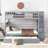 Cheol Solid Wood Standard Bunk Bed with Trundle-188737503