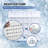 Simzlife 34 Lb. Daily Production Nugget Ice Maker Countertop with Handle