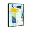 Oliver Gal Coastal Eyesight Abstract - Framed Canvas Art-575143257-575143259