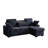 Multi - Functional Sectional Sofa Ensemble Featuring A Removable Cup Holder Tray, Storage - Integrated Chaise And Adjustable Backrests-1744954336