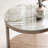 Round rock plate end table combination-105512078