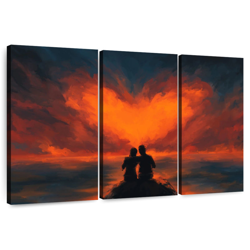 Hardie Couples, 32" H x 50" W