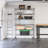 UltraDurable 48" W 6-Tier NSF-Certified Steel Shelving with Wheels