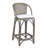 Handwoven Rattan Upholstered Bar & Counter Stool-224539109-139478612