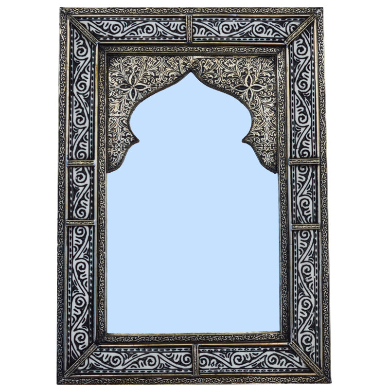 Flat Bone Wall Mirror