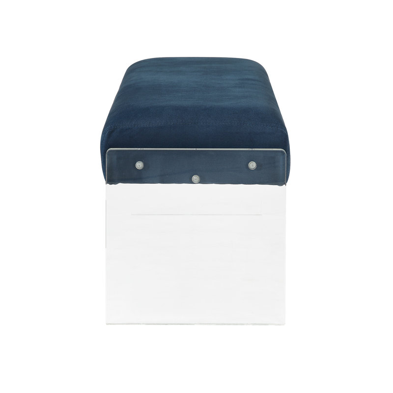 Banc rembourré Summerall, Bleu sarcelle