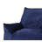 Allea Velveteen Bean Bag Chair With Armrests-1449107458-1449107577