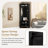 ON-TREND Minimalist Corner Hall Tree With Shoe Bench-850797166