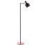 Gerania 147.32cm Black Arched Floor Lamp