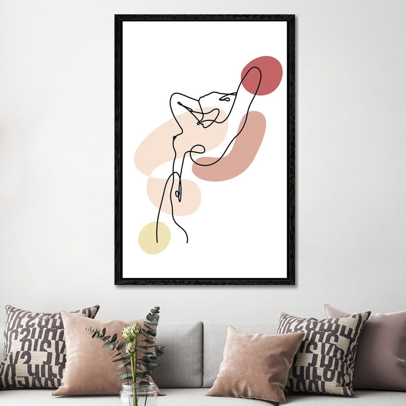 Nudité by Kiki C Landon - Print on Canvas