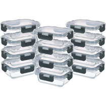 Prep & Savour Daleah Airtight 24 Container Food Storage Set & Reviews