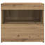 Bedside Cabinet With LED Lights 50X40x45 Cm-1894841503