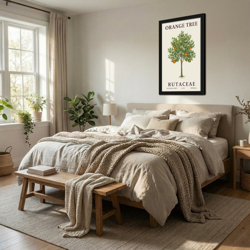 Plantes et fleurs Rutacées à feuilles caduques, H 18 po x l 12 po