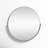 Ames Stainless Steel Round Mirror-1802716333