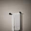 Elate Wall Mounted Round Towel Bar, Metal Wall-Mounted Towel Holder-644247449-554175753