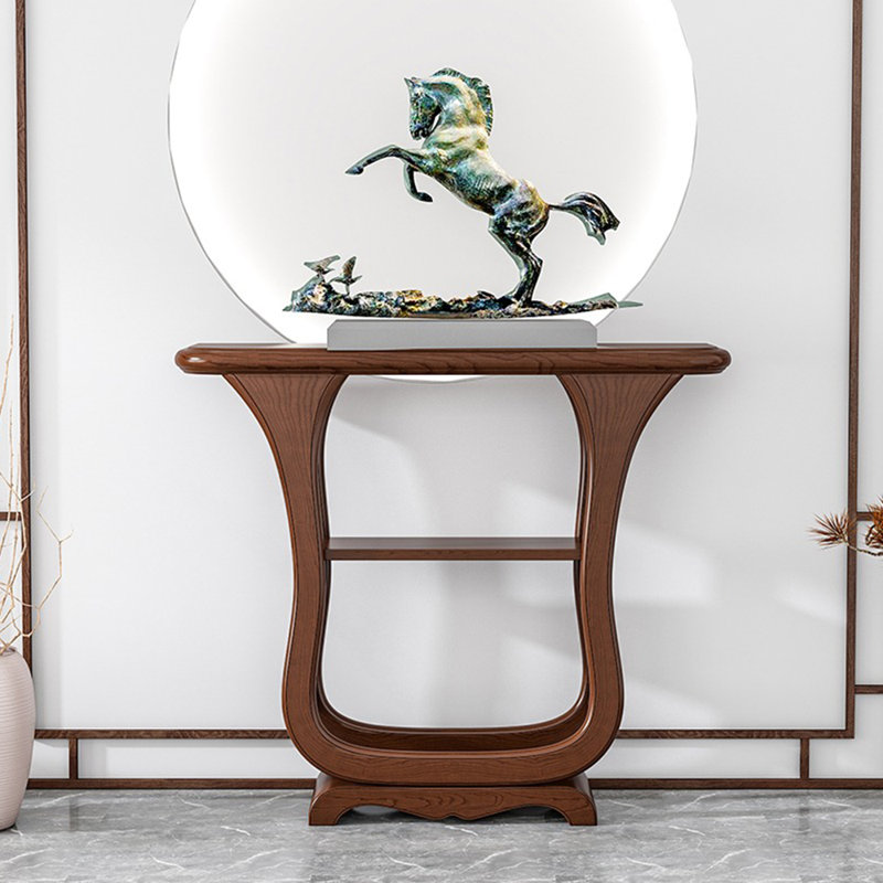 New Chinese style full solid wood console table