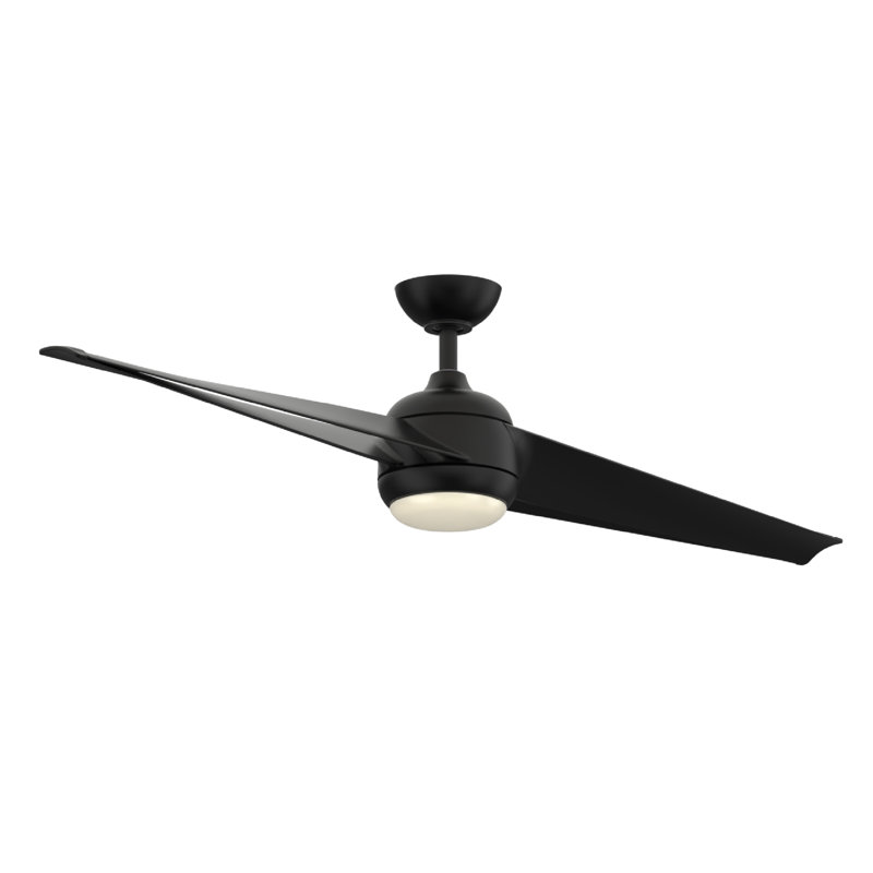 Ventilateur de plafond intérieur / extérieur Annasophia, Noir