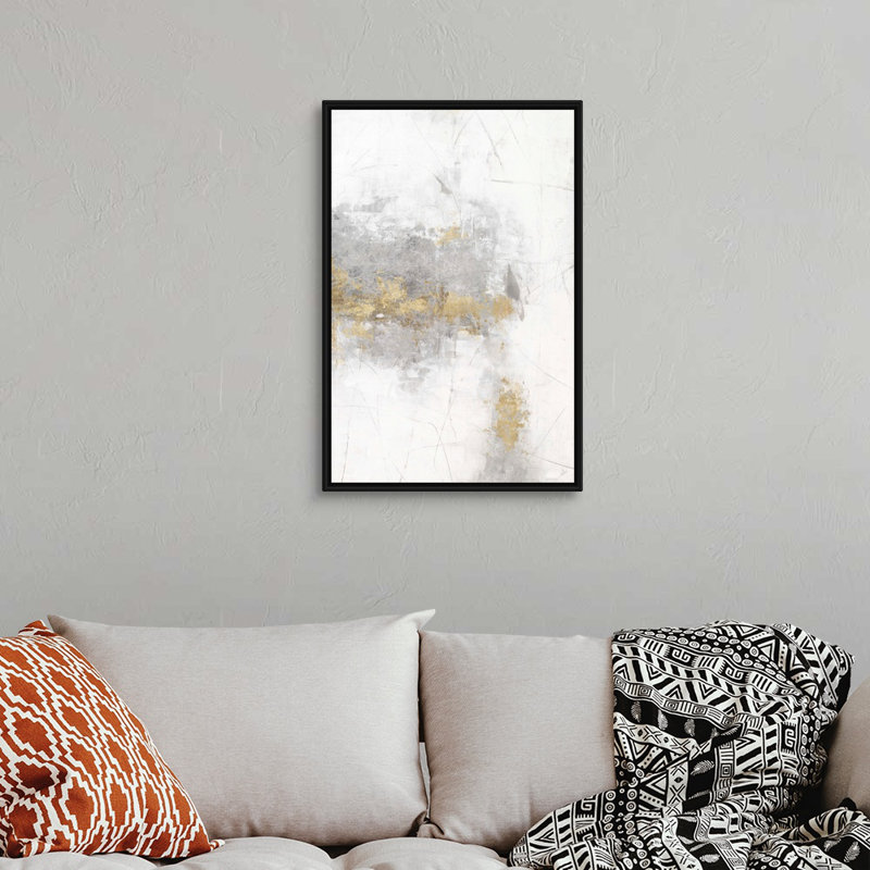 «Metamorphic I» par Joshua Schicker, reproduction d'art graphique sur toile, Cadre flottant noir