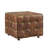 Laryn Genuine Leather Square Pouf Ottoman-41180608