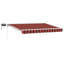 VidaXL Polyester Cover Retractable Patio Awning-126173523-126173526