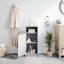 Armoire de rangement de salle de bain moderne avec porte magnétique et 3 tablettes Vega-95375562