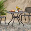 TABLE CAILLETTE EN CAOUTCHOUC I 39IN SQ