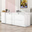 Grand lit escamotable avec bureau rotatif Calletano-542343849