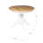 Kaneshiro 37.25 " Extendable Round and Oval Dining Table-657491769