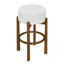 Tabouret de bar rembourré (ensemble de 2)-1101042042