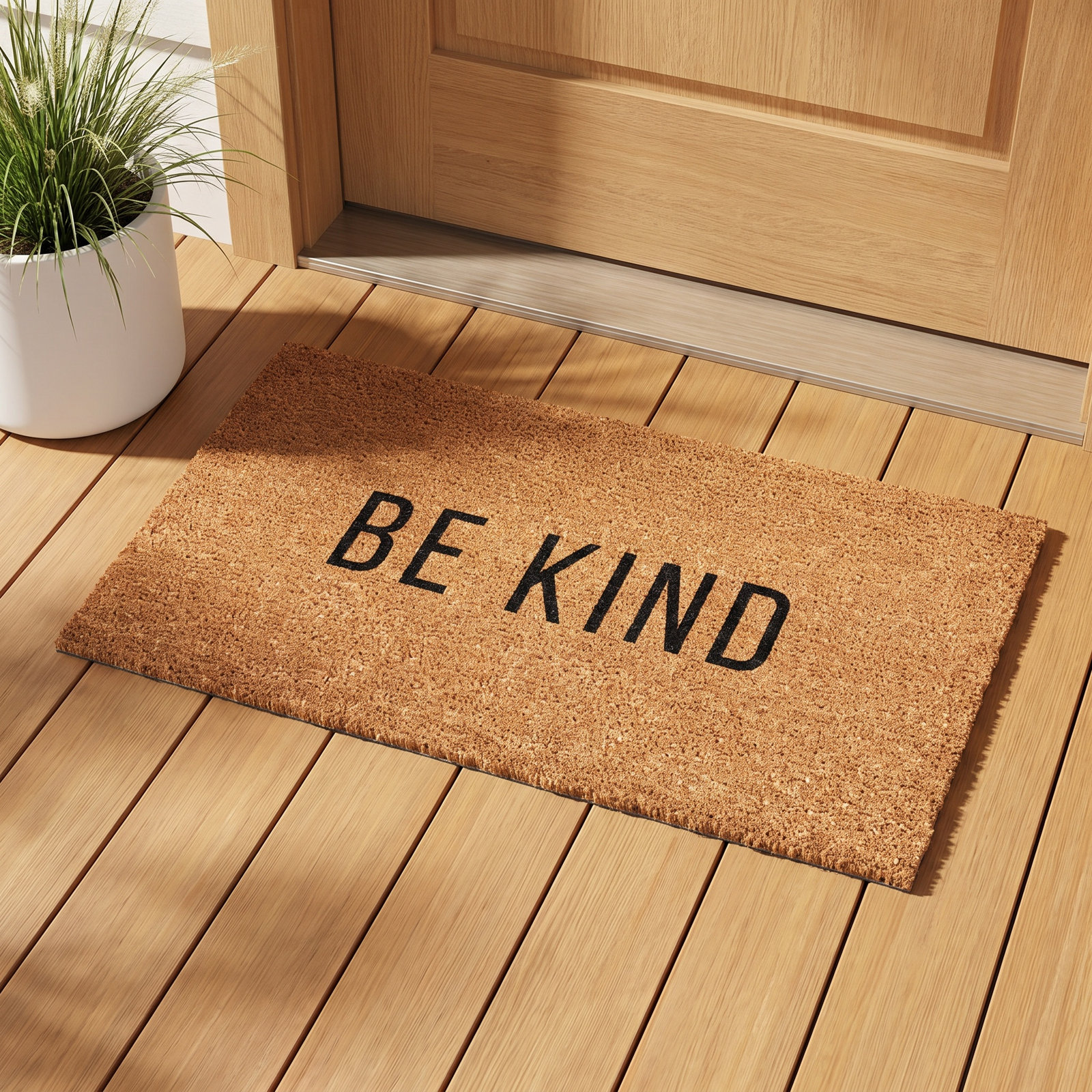 Ardan "Be Kind" Door Mat, 17" W x 29" L