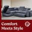 4 Seater Corner Sofa -115828342-115828344
