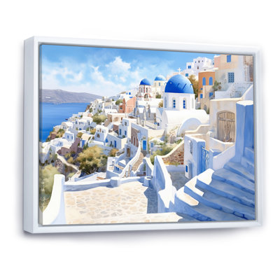 Greek Santorini Odyssey II - Greece Wall Art