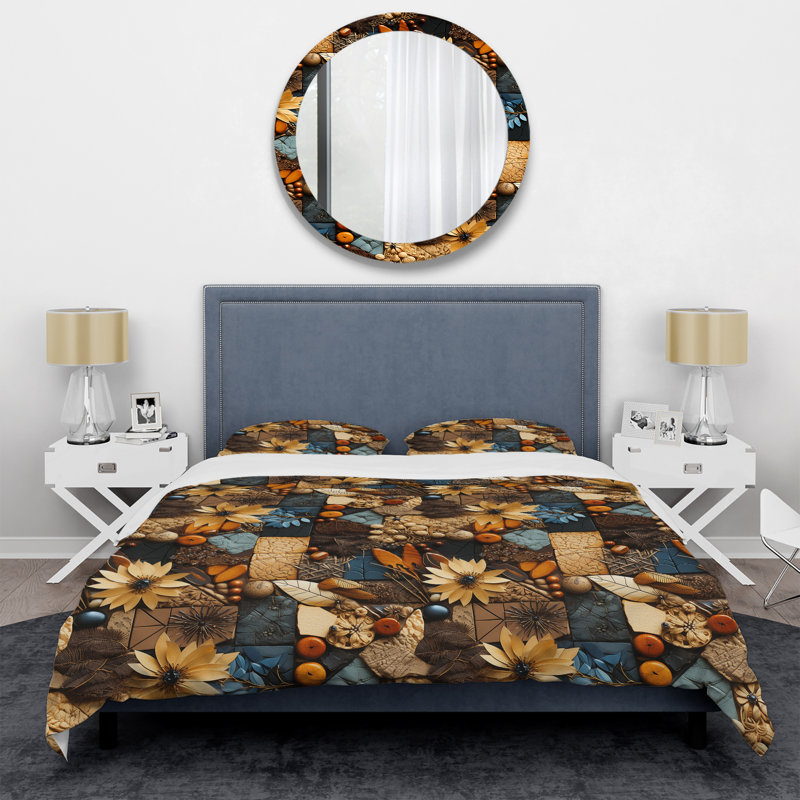 Ensemble de housse de couette Rustic Gypsy Boho, Housse de couette pour très grand lit et 2 très