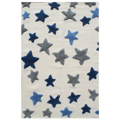 Geometric Wool Hand Woven Area Rug