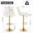  Swivel Adjustable Height Bar Stools with Backs Set of 2-185797-185798