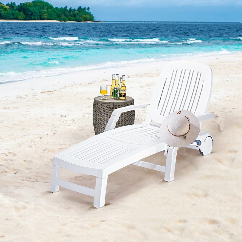 Authar Outdoor Chaise Lounge