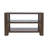 Bremen 50" Transitional Modern Block-Frame Sofa Console Table with Shelves