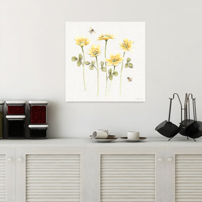 Art jardin doux miel X avec abeilles