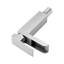 Robinet de salle de bain Waterfall Nickel brossé à poignée simple, robinet de meuble-lavabo à 1 ou 3 trous-117992882